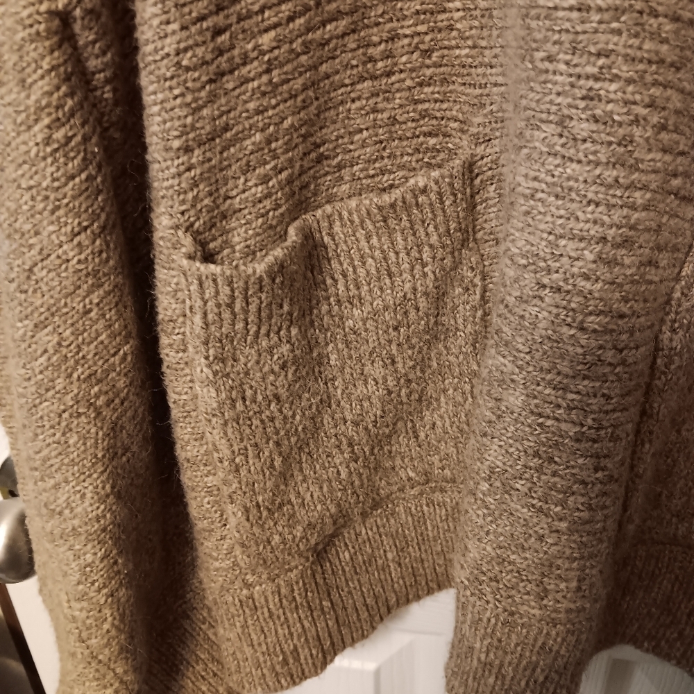 MICHAEL Michael Kors Tan Poncho Sweater - Picture 3 of 8
